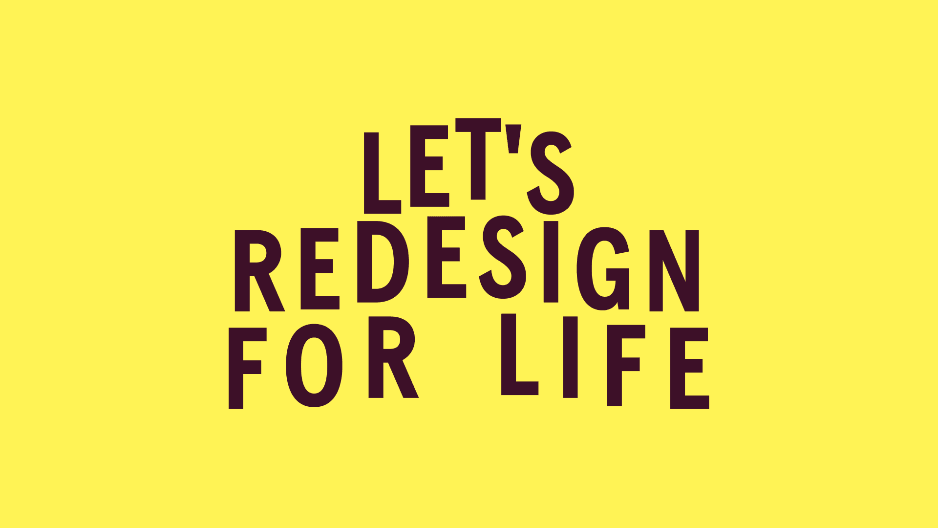 Norday slogan 'Let's redesign for life'